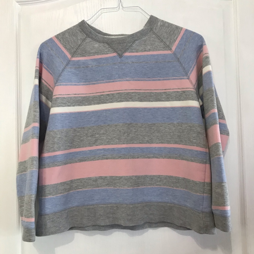 Pacer striped sweatshirt size:ps